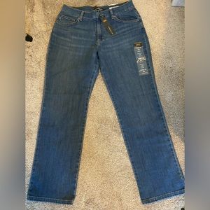 Lee jeans, size 10 short, relaxed fit, mid rise.   New with tags.